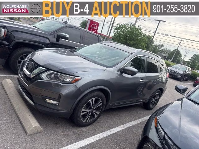 2018 Gun Metallic Nissan Rogue SL FWD SUV