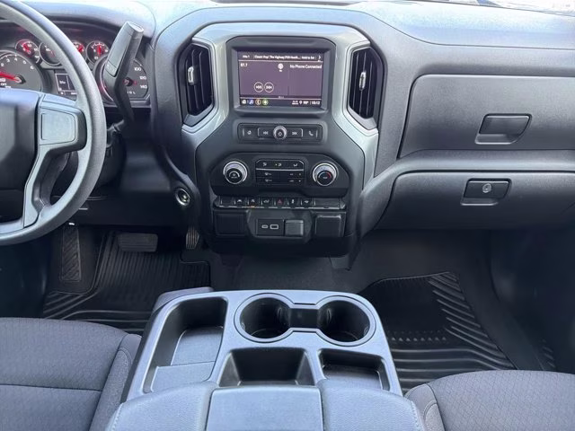 2024 Lakeshore Blue Metallic Chevrolet Silverado 1500 Custom RWD Truck