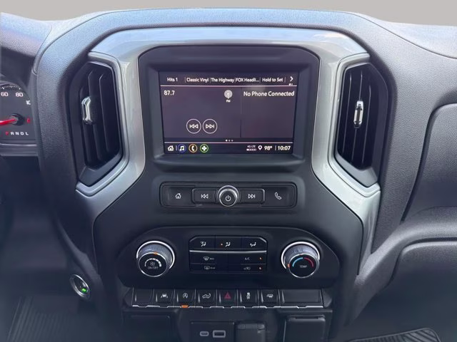 2024 Lakeshore Blue Metallic Chevrolet Silverado 1500 Custom RWD Truck