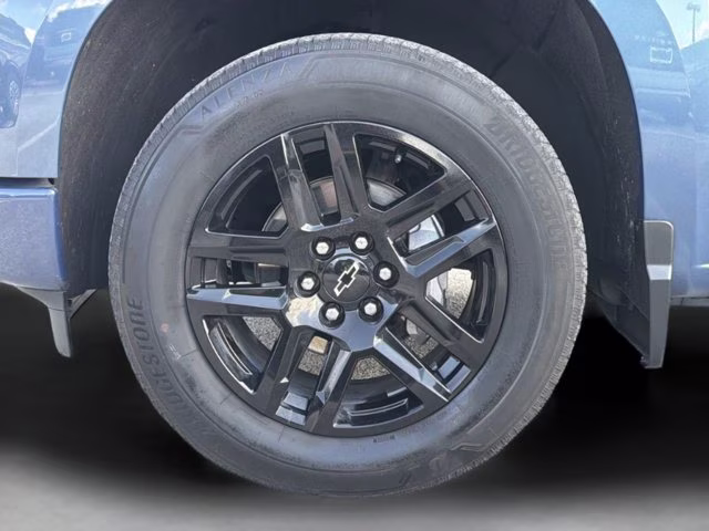 2024 Lakeshore Blue Metallic Chevrolet Silverado 1500 Custom RWD Truck