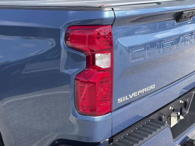 2024 Lakeshore Blue Metallic Chevrolet Silverado 1500 Custom RWD Truck