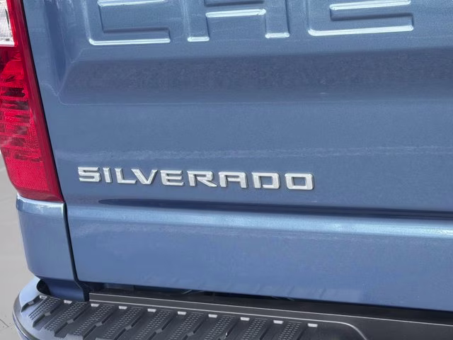 2024 Lakeshore Blue Metallic Chevrolet Silverado 1500 Custom RWD Truck