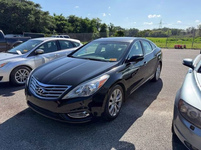 2013 Black Onyx Pearl Hyundai Azera Base FWD Sedan
