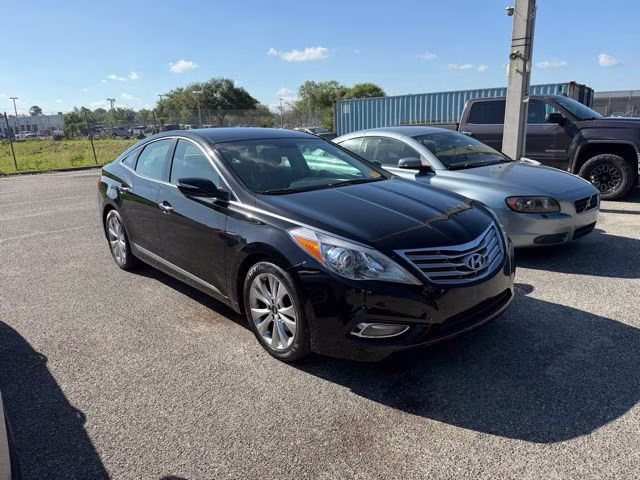 2013 Black Onyx Pearl Hyundai Azera Base FWD Sedan