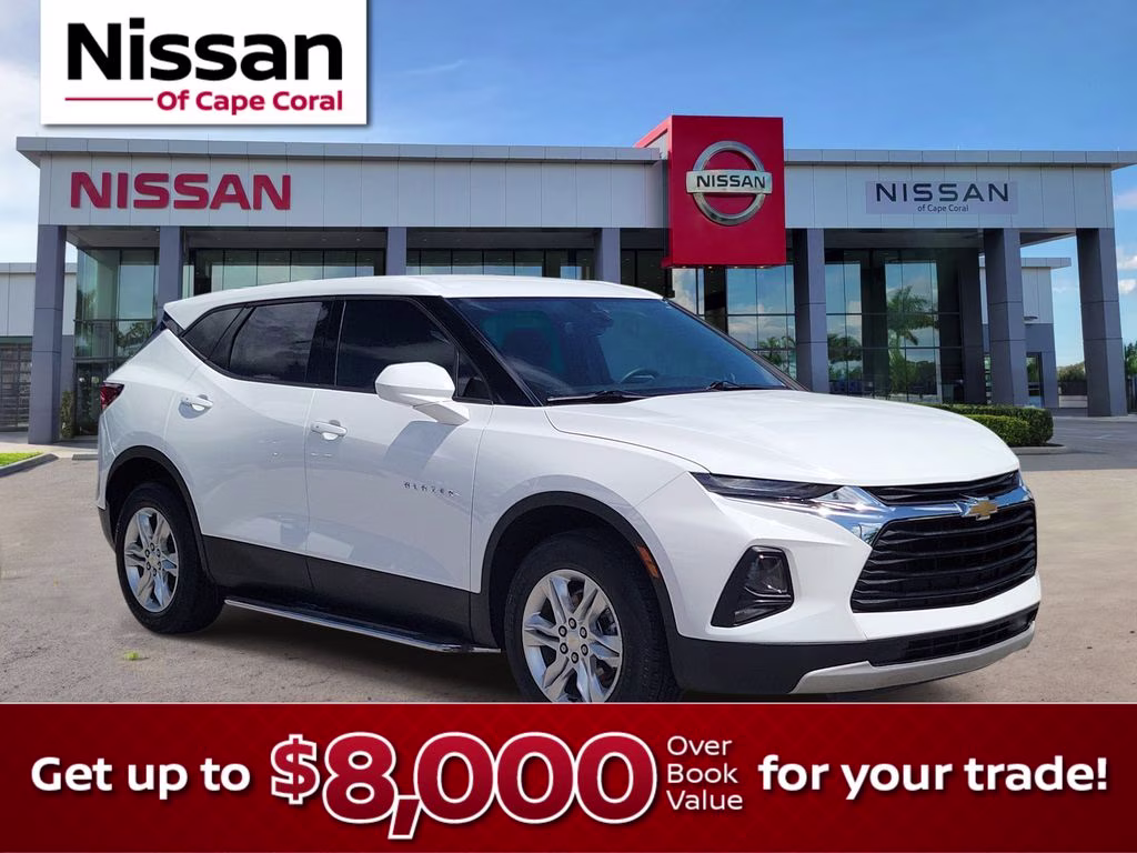 2021 Summit White Chevrolet Blazer LT FWD SUV