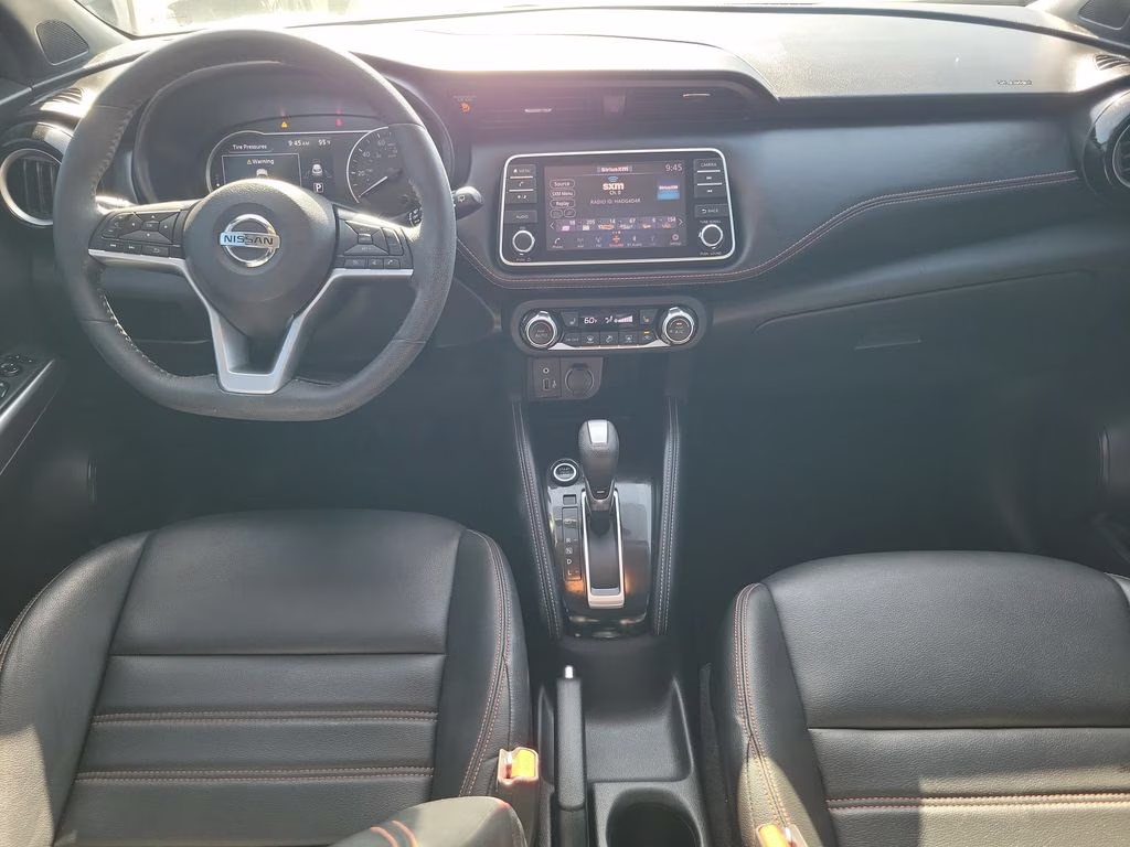 2019 Gun Metallic/Monarch Orange Nissan Kicks SR FWD SUV