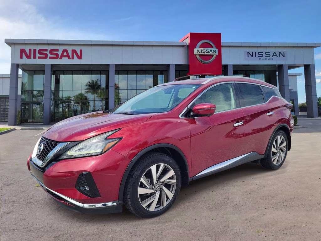 2019 Cayenne Red Pearl Metallic Nissan Murano SL FWD SUV