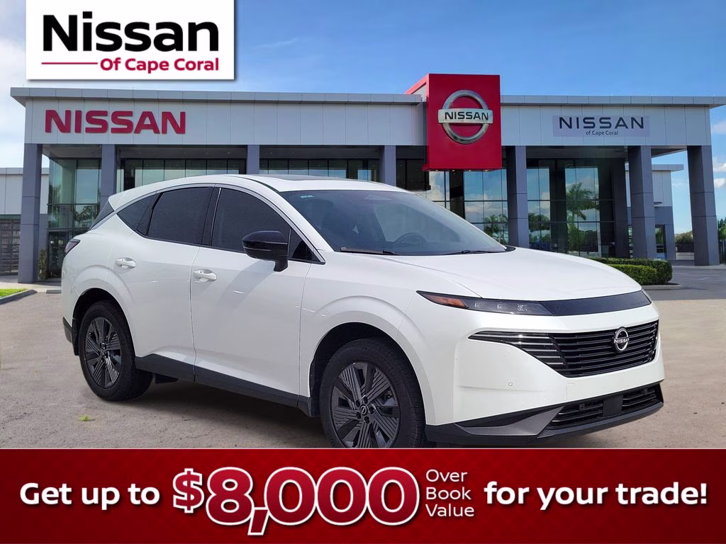 2025 Everest White Pearl Tricoat Nissan Murano SL AWD SUV