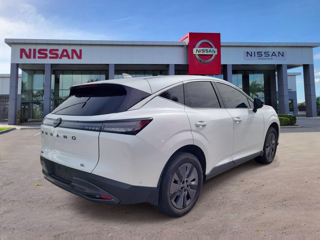 2025 Everest White Pearl Tricoat Nissan Murano SL AWD SUV