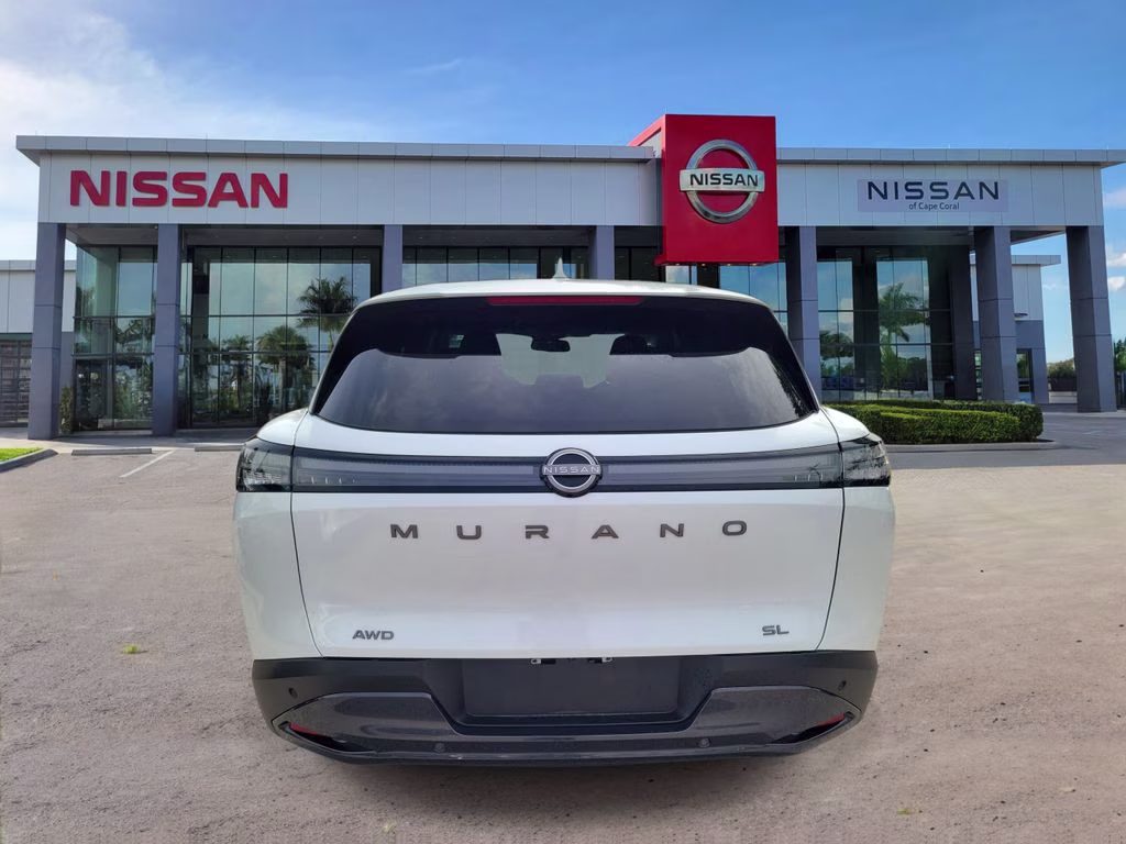 2025 Everest White Pearl Tricoat Nissan Murano SL AWD SUV