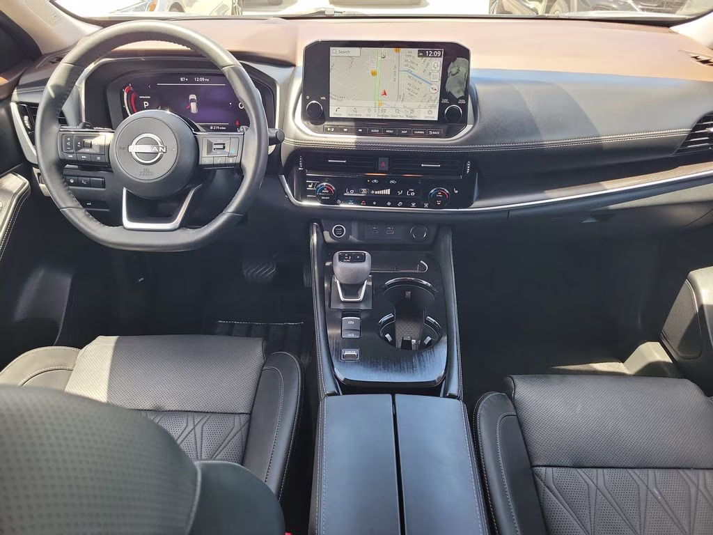 2023 Boulder Gray Pearl/Super Black Nissan Rogue Platinum FWD SUV
