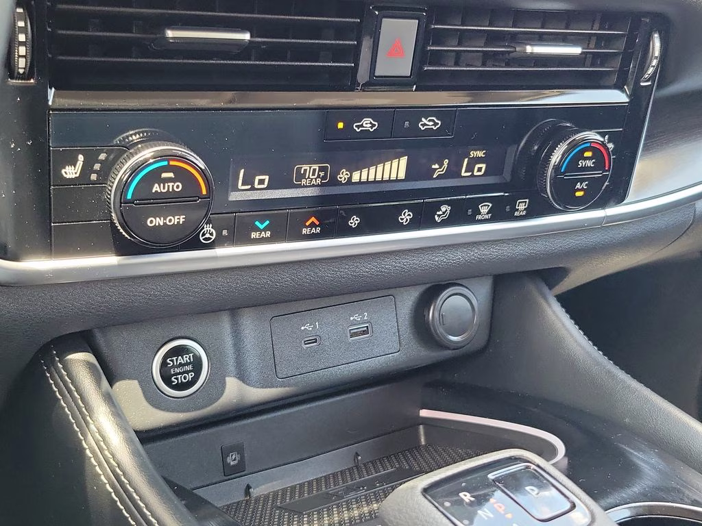 2023 Boulder Gray Pearl/Super Black Nissan Rogue Platinum FWD SUV