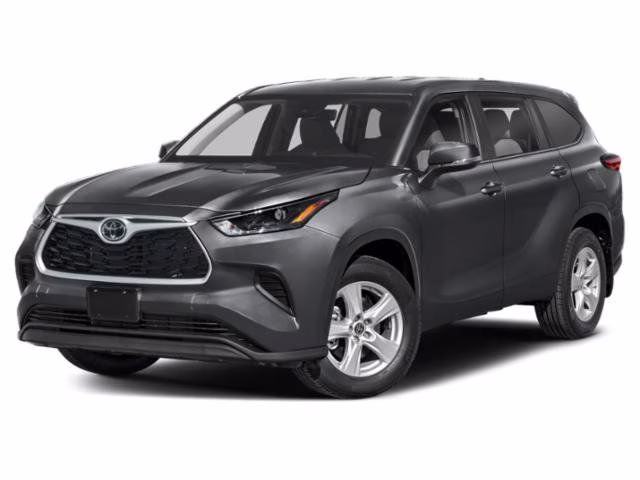 2023 Midnight Black Metallic Toyota Highlander XLE FWD SUV