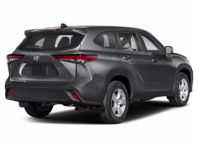 2023 Midnight Black Metallic Toyota Highlander XLE FWD SUV