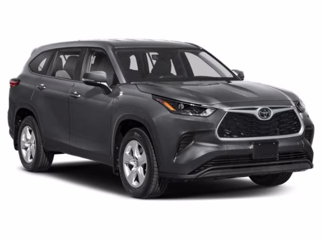 2023 Midnight Black Metallic Toyota Highlander XLE FWD SUV