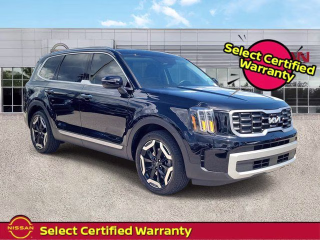2024 Ebony Black Kia Telluride S FWD SUV