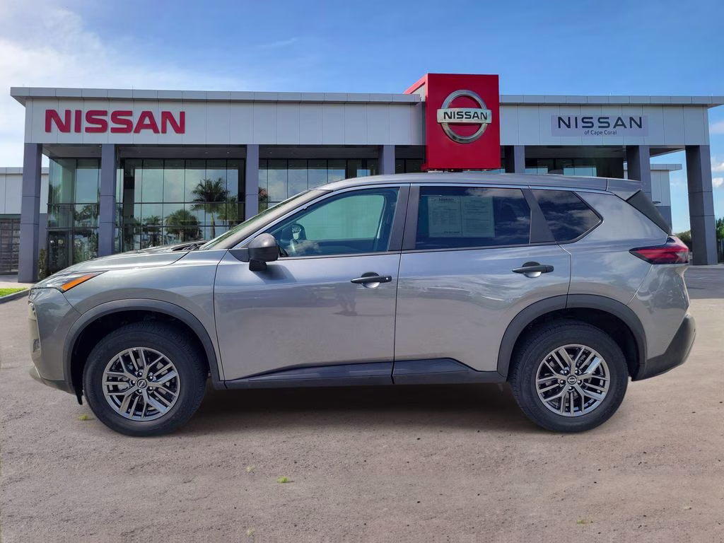 2023 Gun Metallic Nissan Rogue S AWD SUV