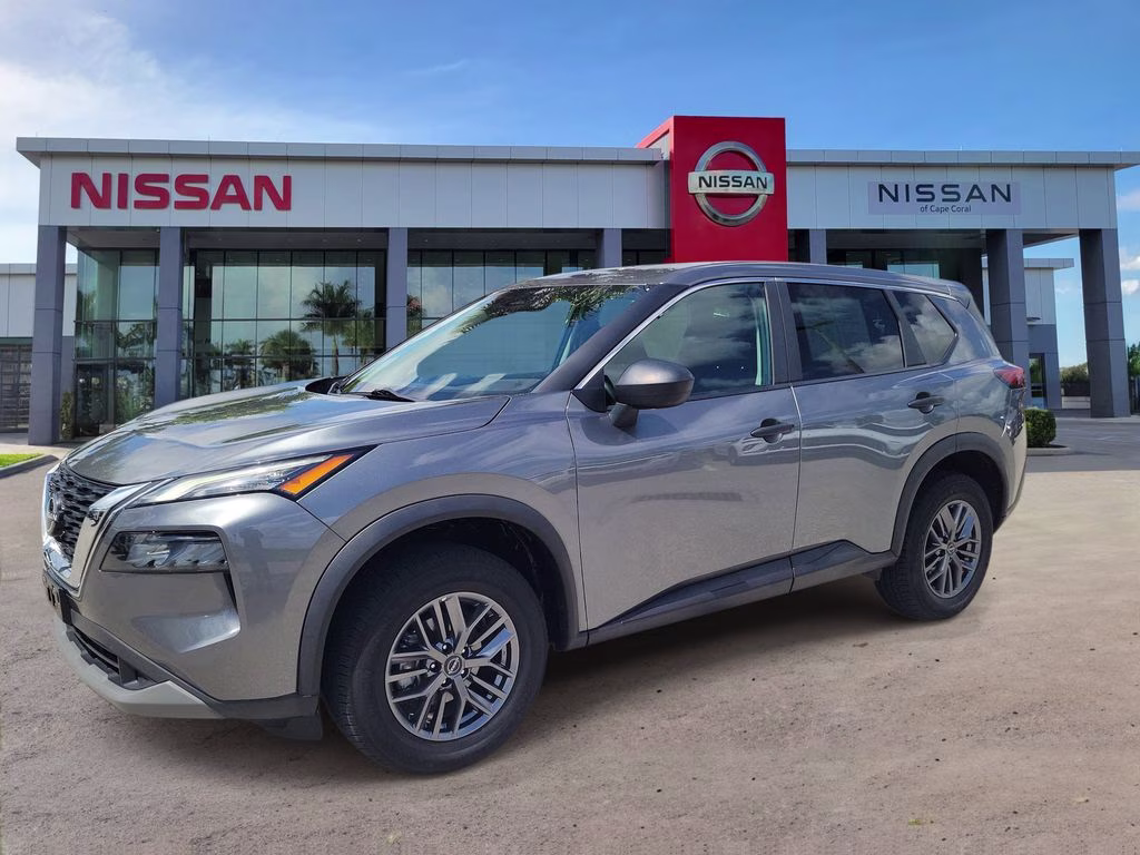 2023 Gun Metallic Nissan Rogue S AWD SUV
