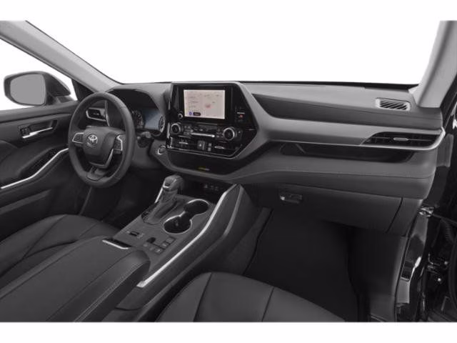 2023 Midnight Black Metallic Toyota Highlander XLE FWD SUV