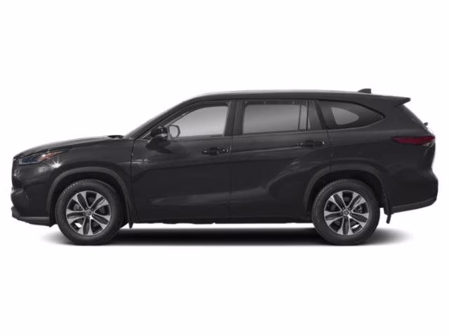 2023 Midnight Black Metallic Toyota Highlander XLE FWD SUV