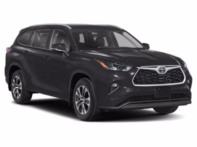 2023 Midnight Black Metallic Toyota Highlander XLE FWD SUV