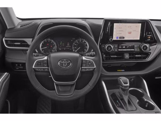 2023 Midnight Black Metallic Toyota Highlander XLE FWD SUV