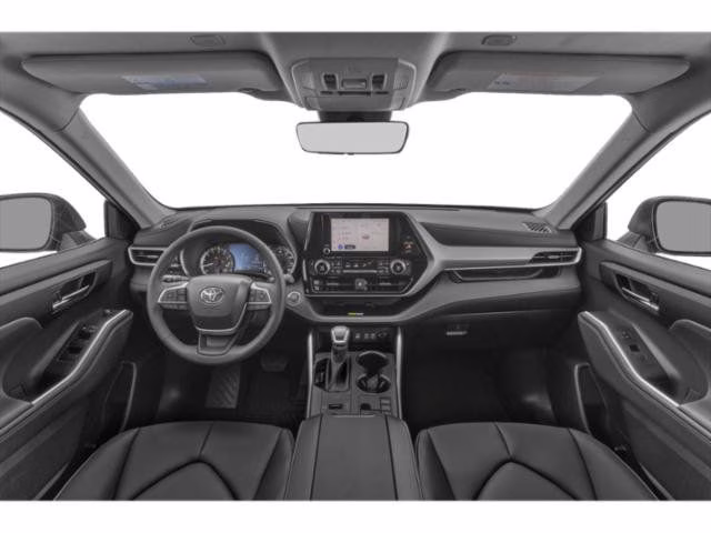 2023 Midnight Black Metallic Toyota Highlander XLE FWD SUV