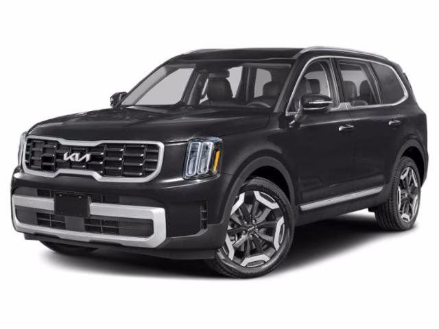 2024 Ebony Black Kia Telluride S FWD SUV
