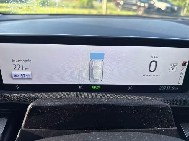 2023 Vapor Blue Metallic Ford Mustang Mach-E Select RWD SUV
