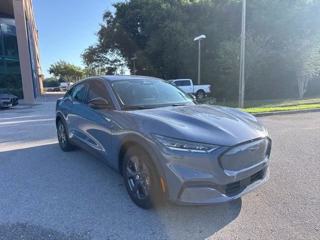 2023 Vapor Blue Metallic Ford Mustang Mach-E Select RWD SUV