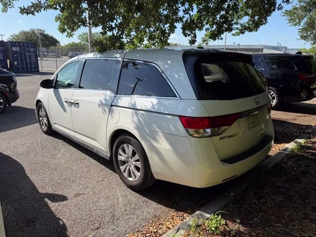 2016 White Diamond Pearl Honda Odyssey EX-L FWD Van