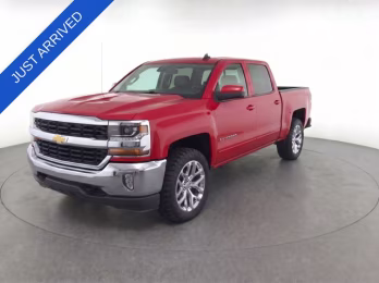 2016 Red Chevrolet Silverado 1500 LT 4X4 Truck