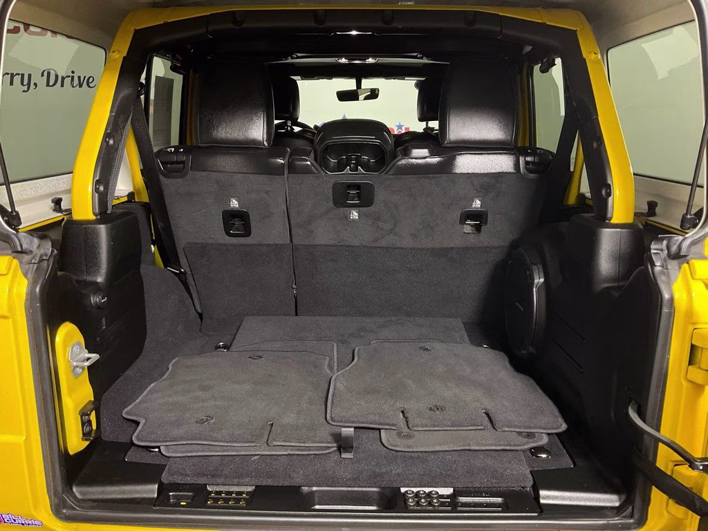 2020 Baja Yellow Clearcoat Jeep Wrangler Unlimited Sahara 4X4 SUV
