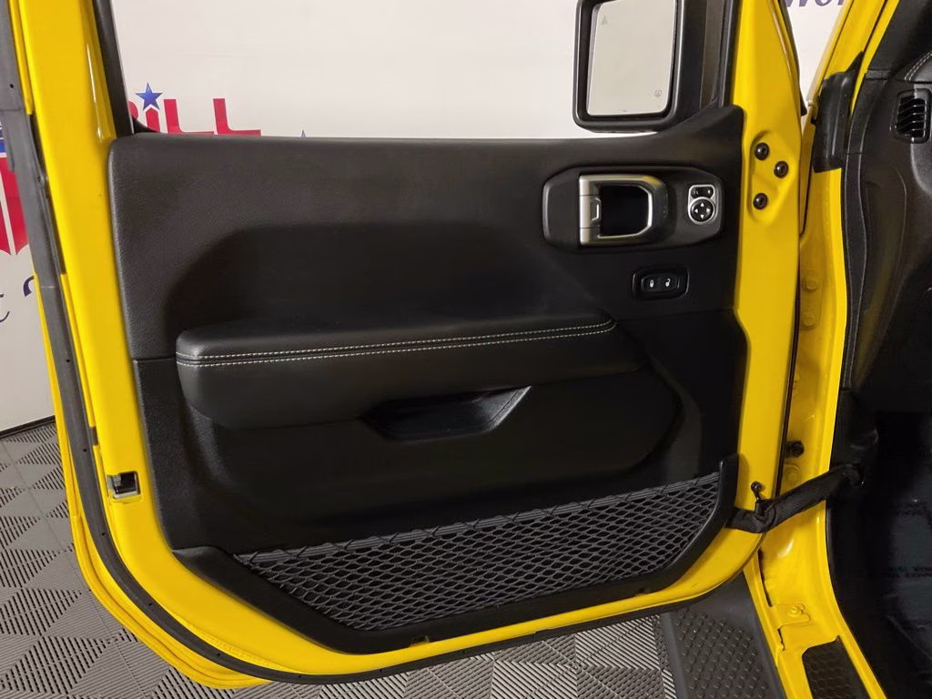2020 Baja Yellow Clearcoat Jeep Wrangler Unlimited Sahara 4X4 SUV