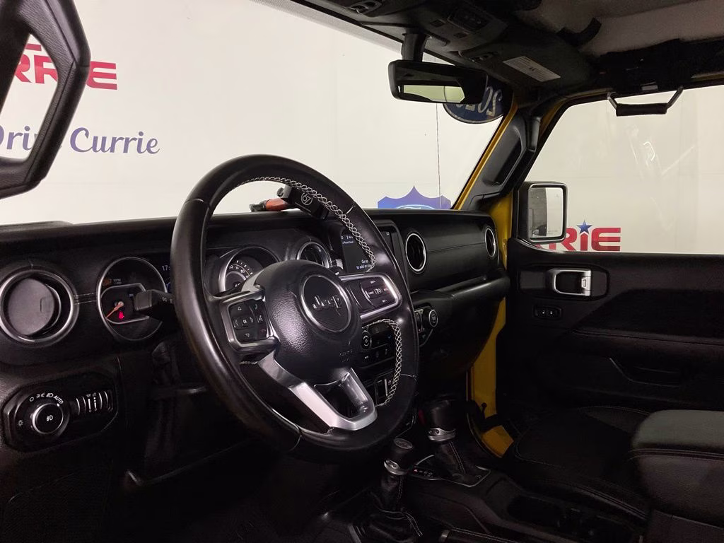 2020 Baja Yellow Clearcoat Jeep Wrangler Unlimited Sahara 4X4 SUV