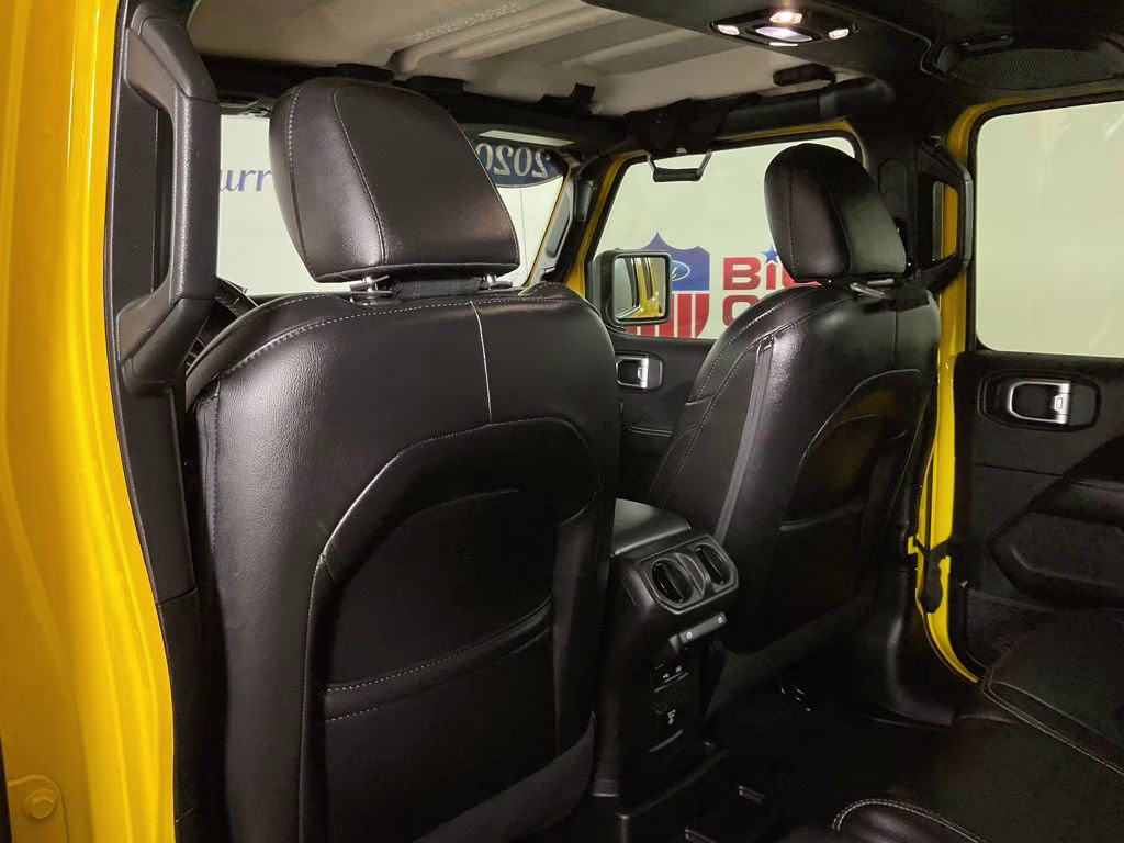 2020 Baja Yellow Clearcoat Jeep Wrangler Unlimited Sahara 4X4 SUV