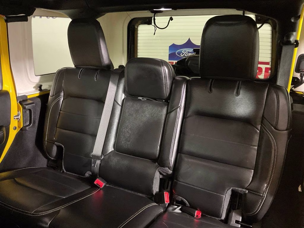 2020 Baja Yellow Clearcoat Jeep Wrangler Unlimited Sahara 4X4 SUV