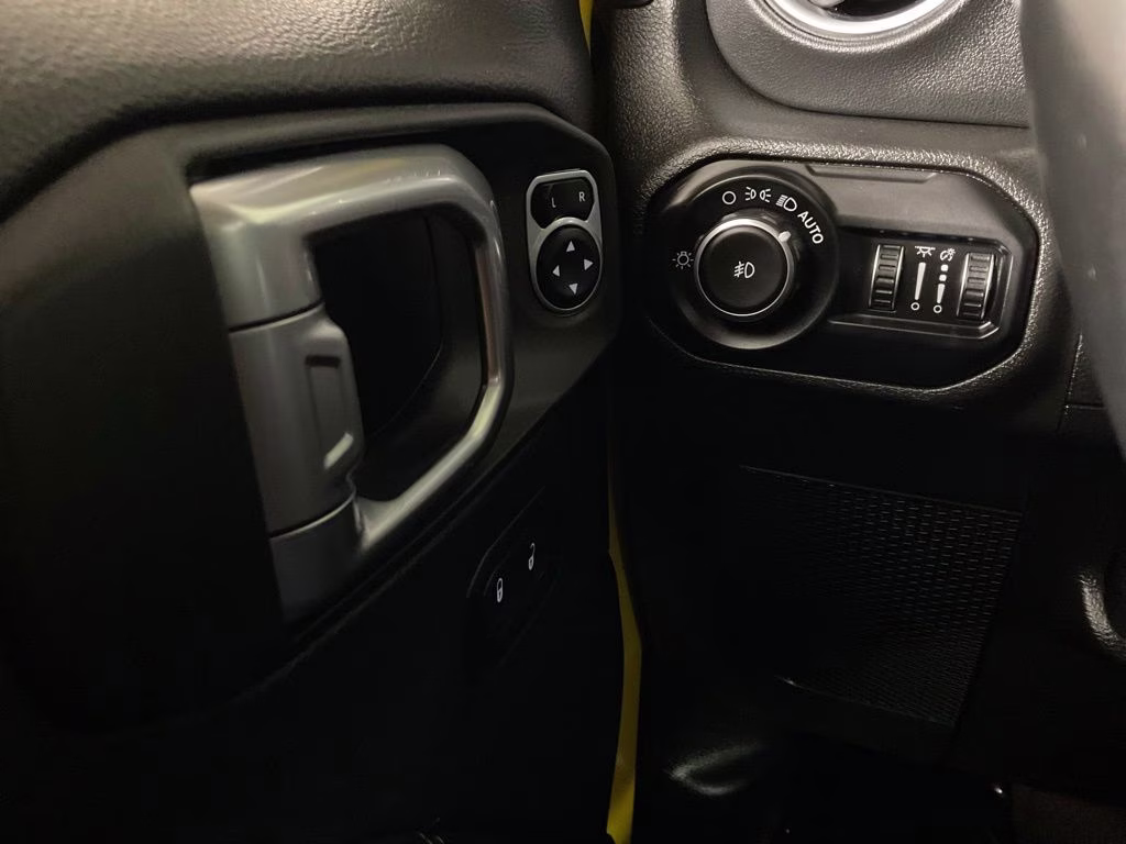 2020 Baja Yellow Clearcoat Jeep Wrangler Unlimited Sahara 4X4 SUV