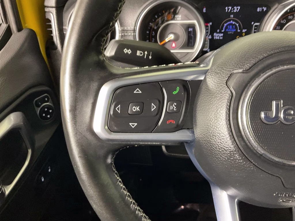 2020 Baja Yellow Clearcoat Jeep Wrangler Unlimited Sahara 4X4 SUV