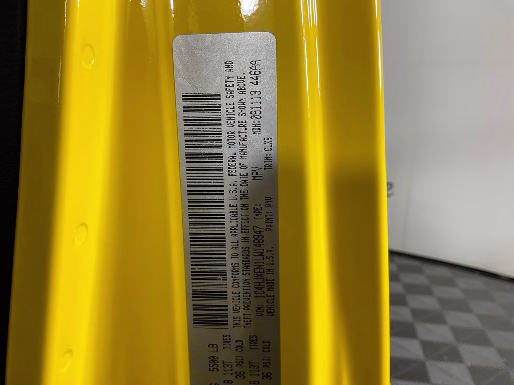 2020 Baja Yellow Clearcoat Jeep Wrangler Unlimited Sahara 4X4 SUV