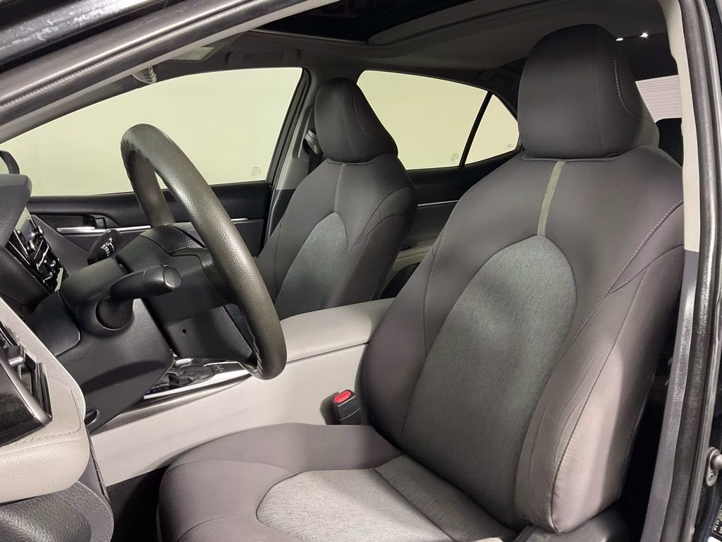 2022 Black Toyota Camry LE FWD Sedan