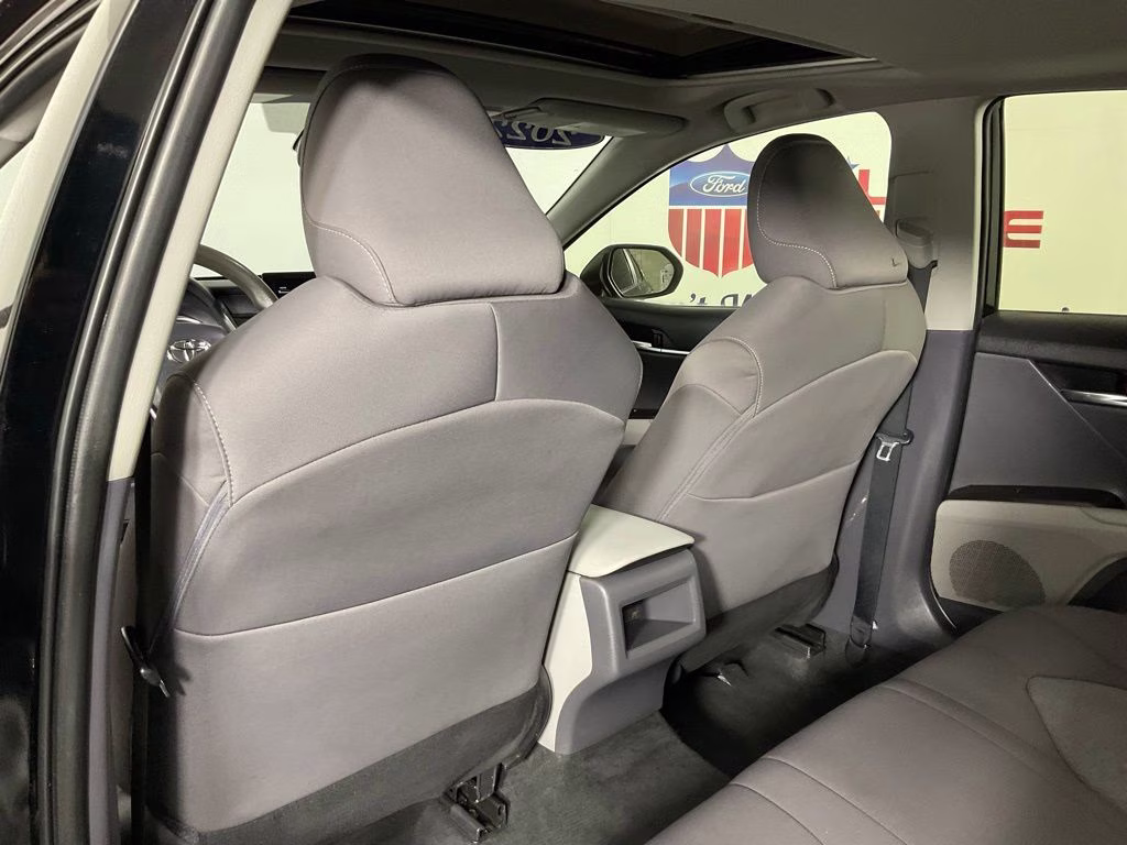 2022 Black Toyota Camry LE FWD Sedan