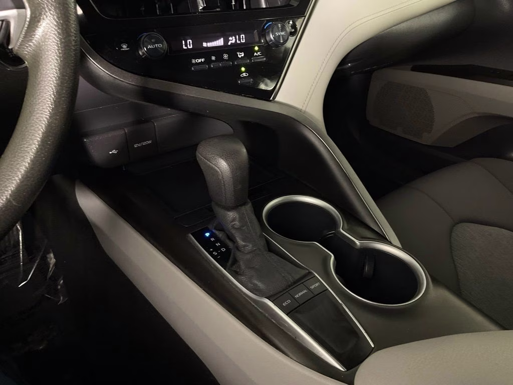 2022 Black Toyota Camry LE FWD Sedan