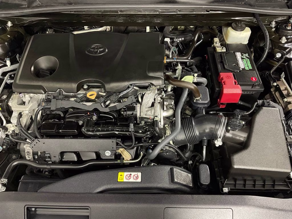 2022 Black Toyota Camry LE FWD Sedan