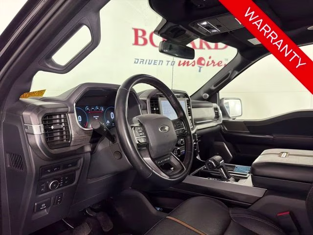 2022 Black Metallic Ford F-150 Platinum 4X4 Truck