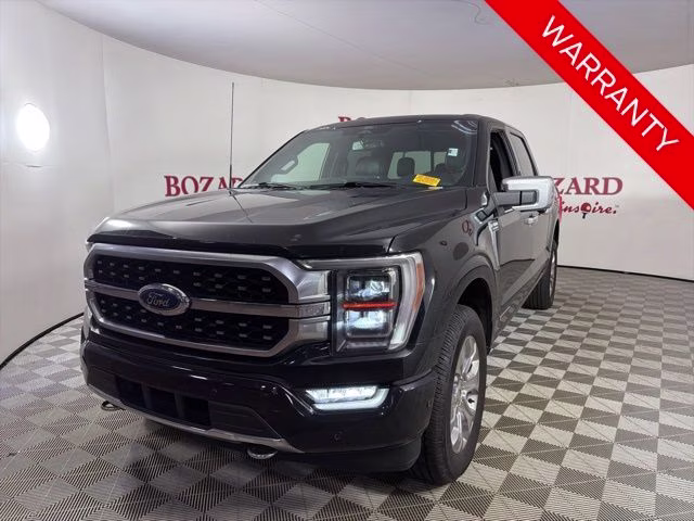 2022 Black Metallic Ford F-150 Platinum 4X4 Truck