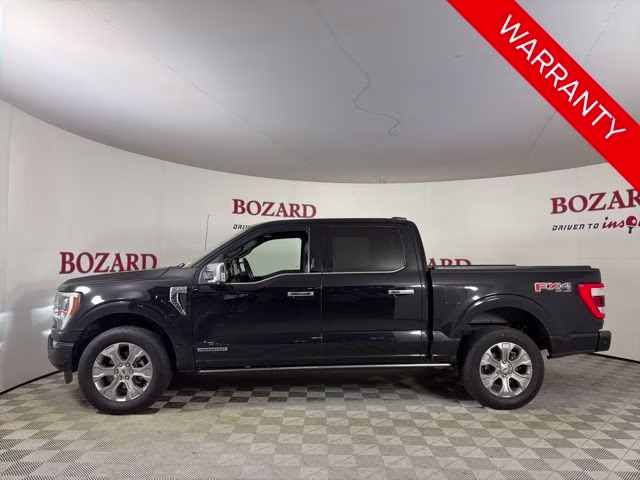 2022 Black Metallic Ford F-150 Platinum 4X4 Truck