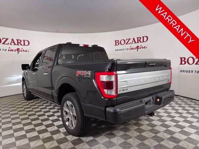 2022 Black Metallic Ford F-150 Platinum 4X4 Truck