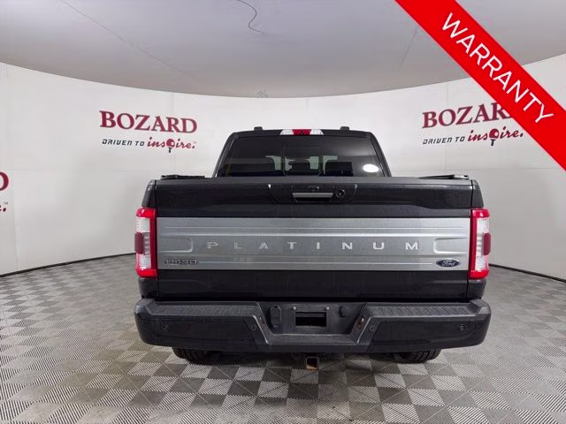 2022 Black Metallic Ford F-150 Platinum 4X4 Truck