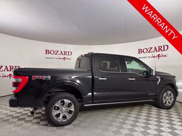 2022 Black Metallic Ford F-150 Platinum 4X4 Truck